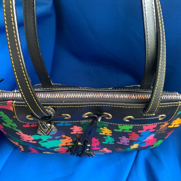 Dooney & Burke 2010 Mickey Mouse Tassel bag - Picture 2 of 11
